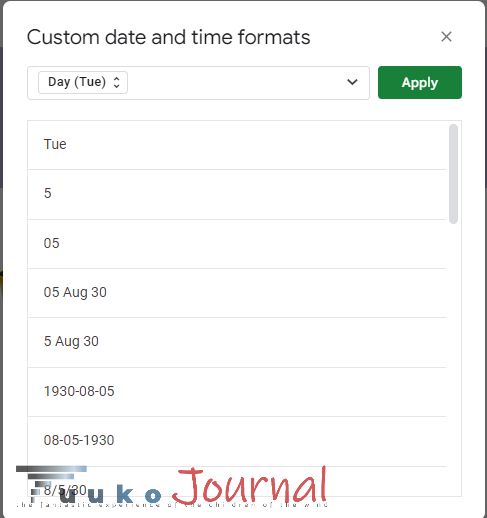 google sheets habit tracker 