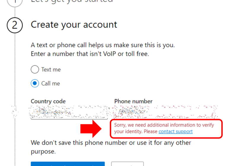  How to fix “Sorry, we need additional information to verify your identity. Please contact support”
