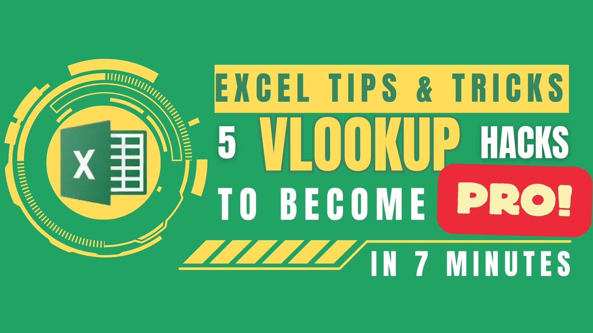 5 VLOOKUP Hacks You Must Know to Become an Excel Pro | Video